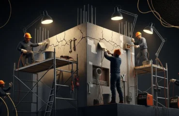 أعمال الصيانة والتأهيل للمباني