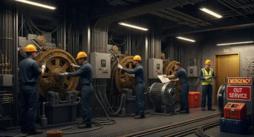 حوادث المصاعد