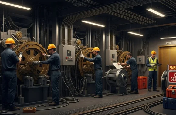 بيع مكونات المصاعد بالجملة