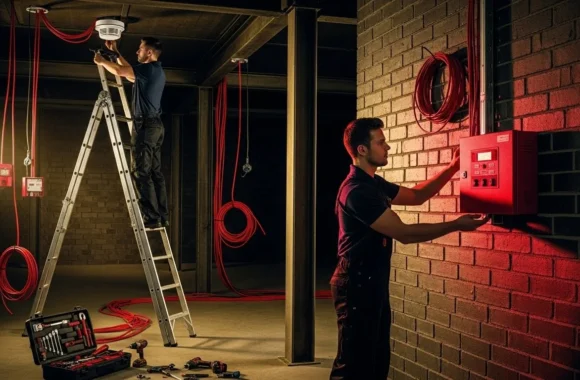 توريد وتركيب انظمة الإخلاء (الهروب من الحريق)