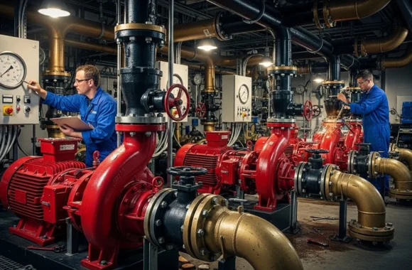 صيانة مضخات الحريق بجميع انواعها